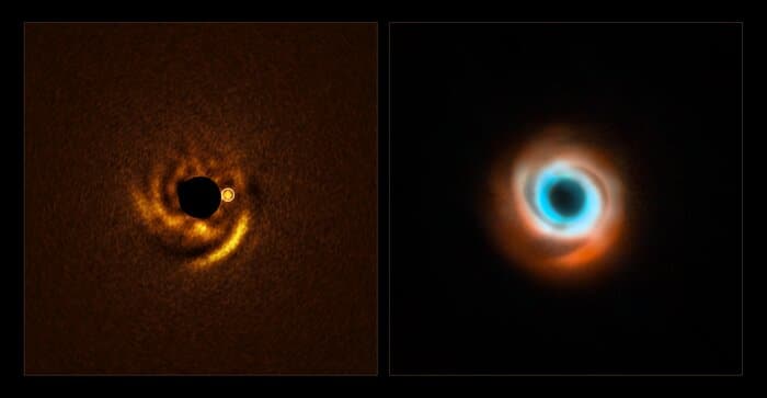 Astronomowie obserwowali ten sam dysk przez 10 lat. Nowe dowody wskazują na narodziny planety w HD 135344B