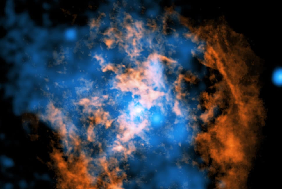 Po 50 latach poszukiwań astronomowie w końcu odnaleźli „wiatr” naszej supermasywnej czarnej dziury